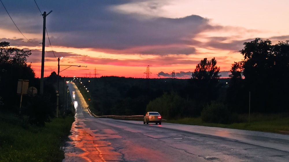 Кровавый закат