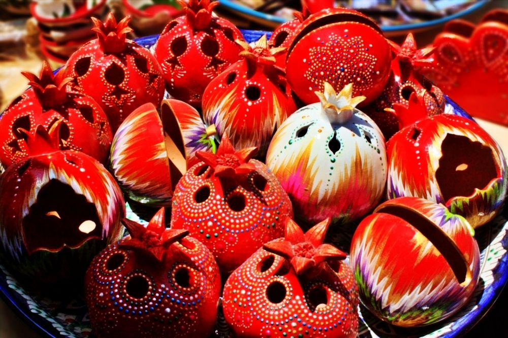 Гранатовое блюдо