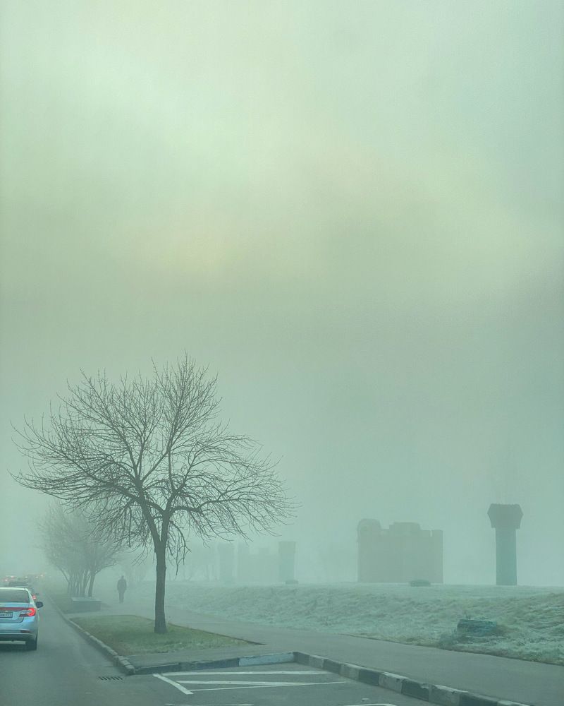 Туман в Москве