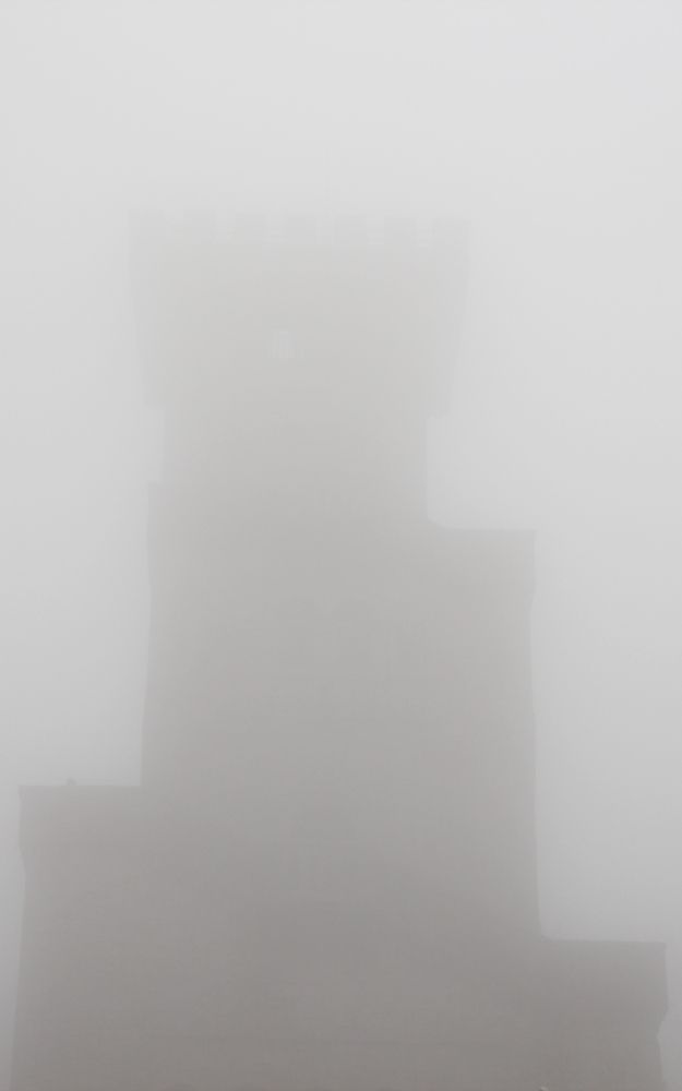 В тумане. Смотровая башня на горе Ахун, г. Сочи