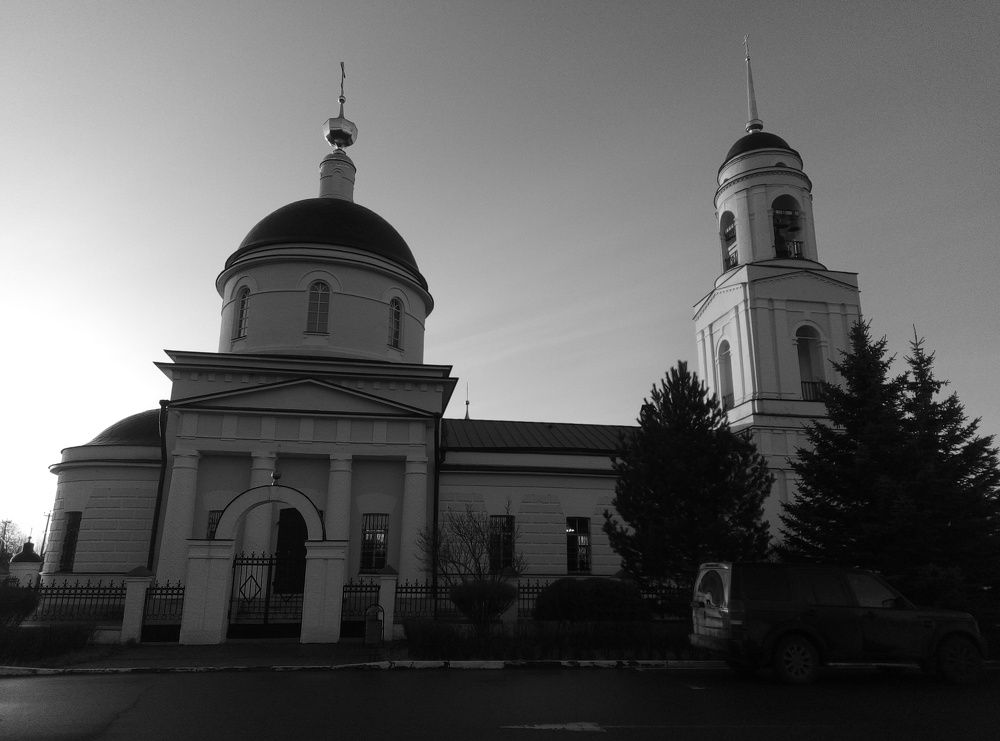 Храм в селе Радонеж Московская Область.