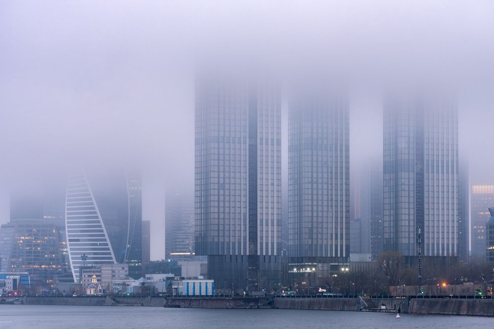 Туманная Москва
