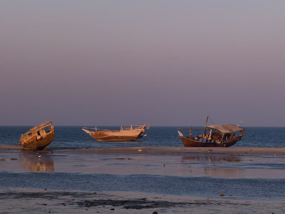 Fishing vessel anchorage