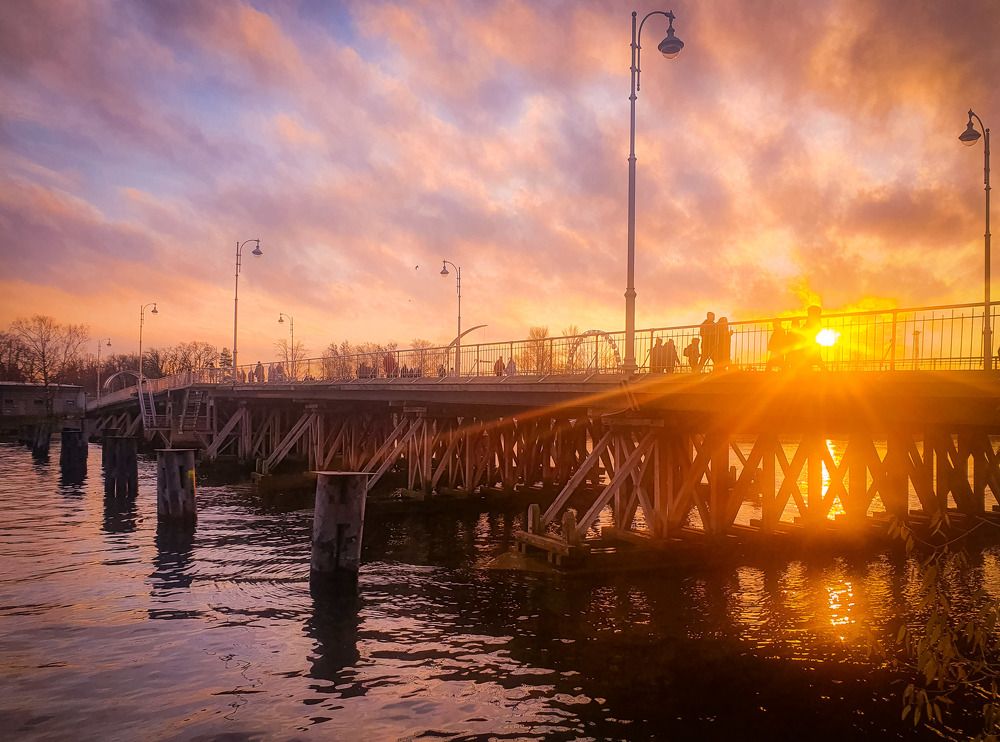 Вечерний закат.Evening sunset.