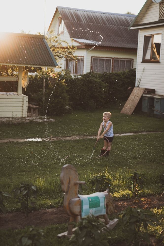 Детство в деревне