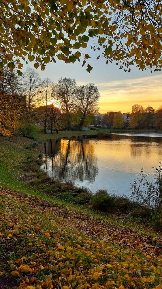 Закат над Анграпой.
