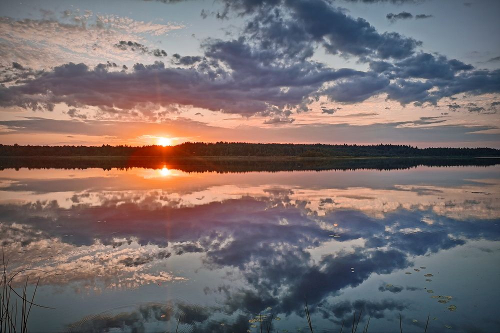 Симметричное отражение.