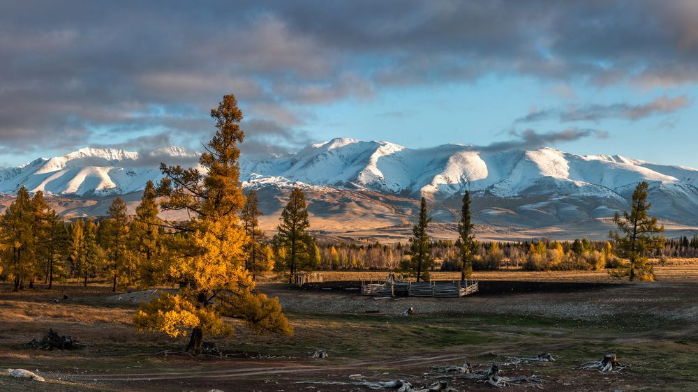 Осень в Курае.
