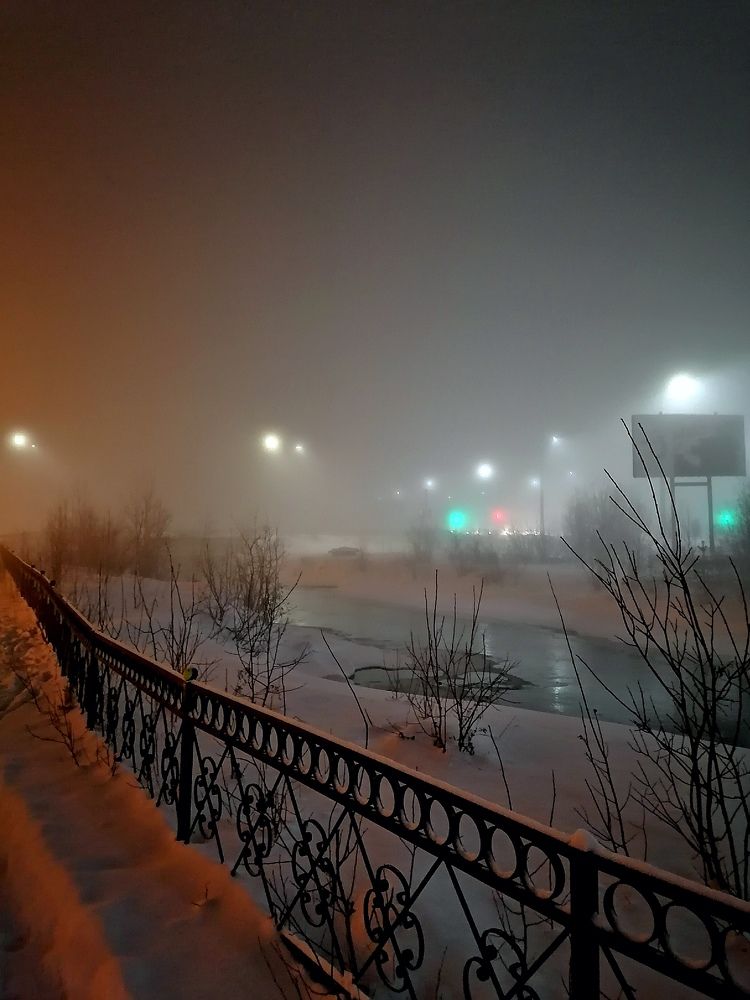 Зимний туман