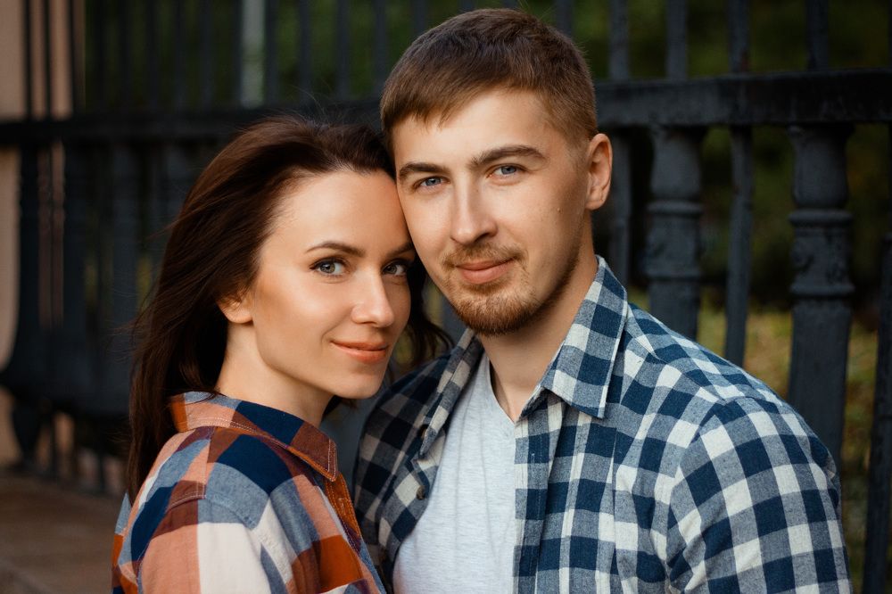 Влюбленные.