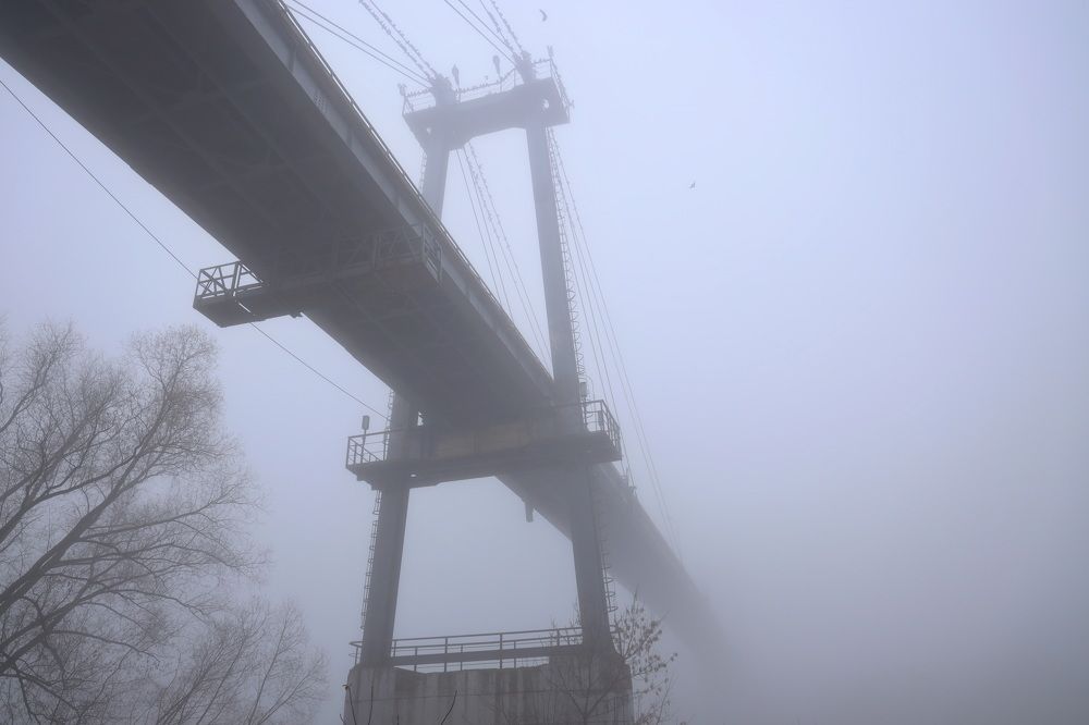 Пешеходный мост через р.Москва