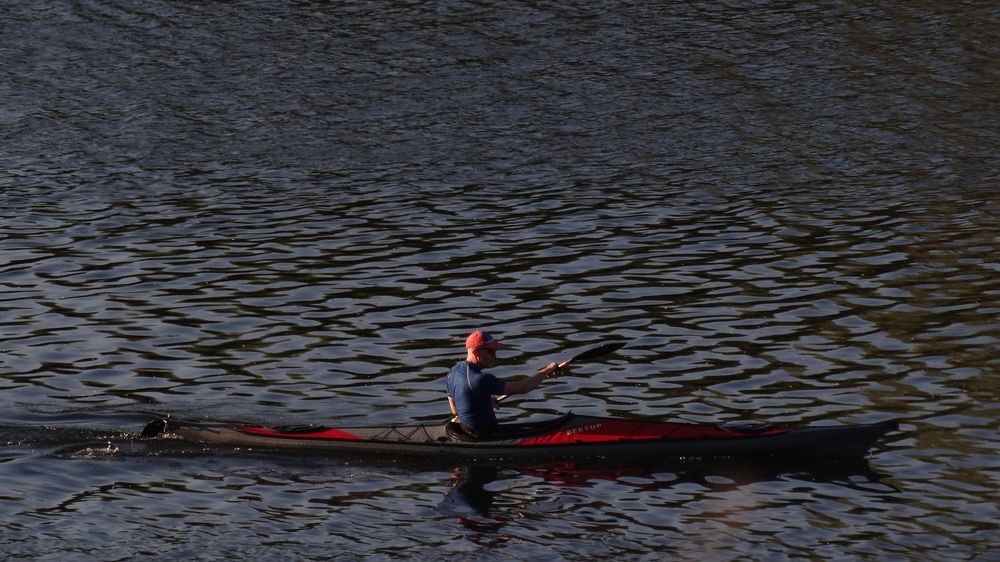 Гребец на Гребном канале