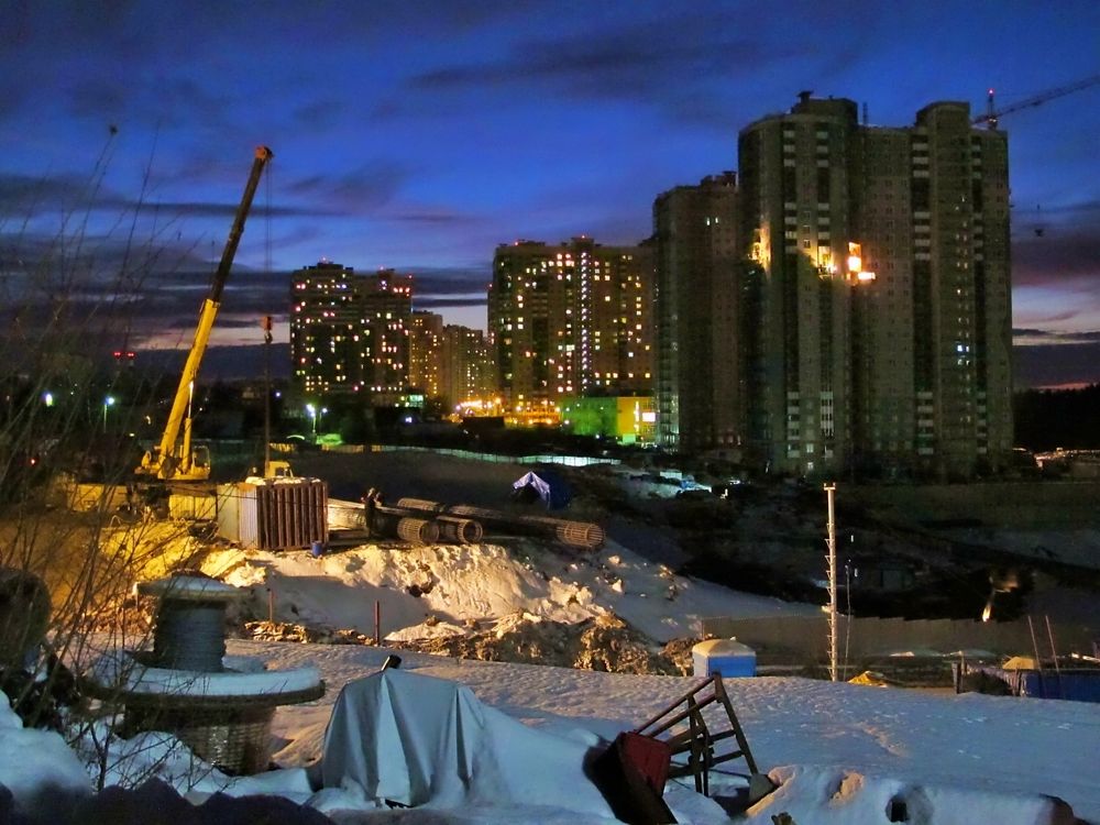 Шаги новостройки