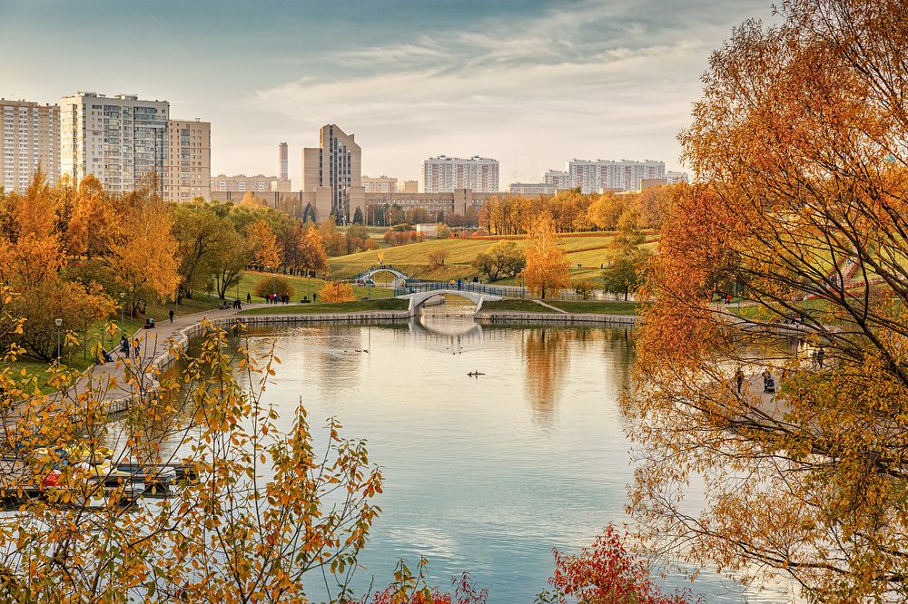 Осенний парк Олимпийский