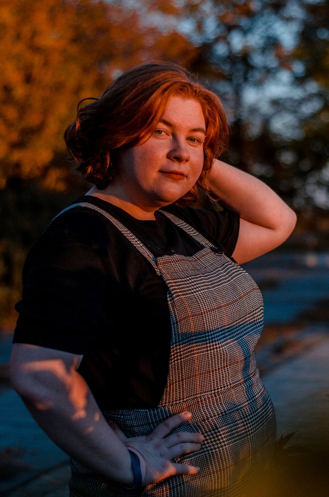 Осенняя девушка