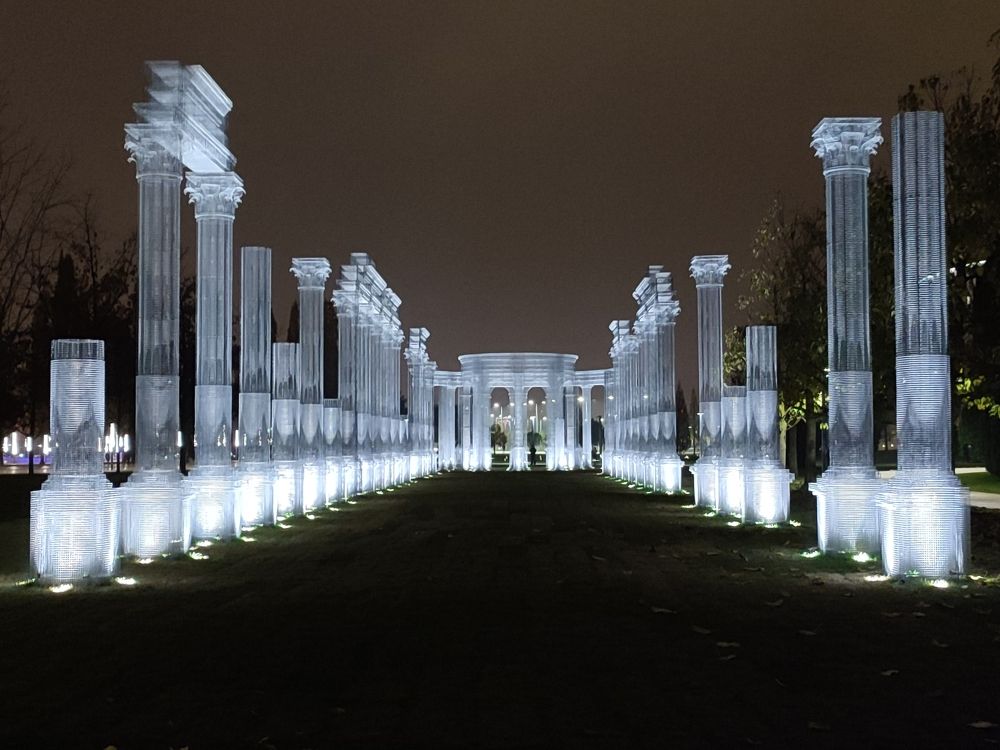 Призрачные руины в лунном свете / Ghostly Ruins in the Moonlight