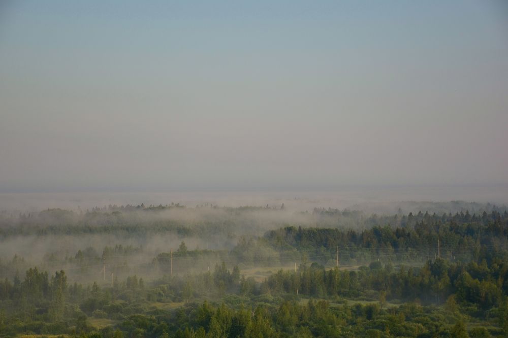 Утренний туман.