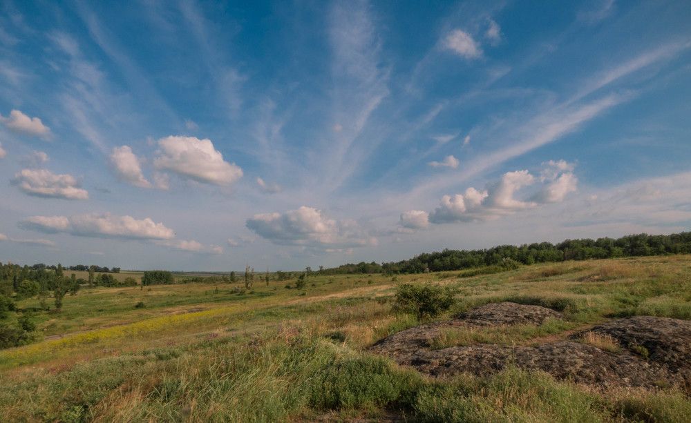 Жара. Июнь. Облачная перспектива)))