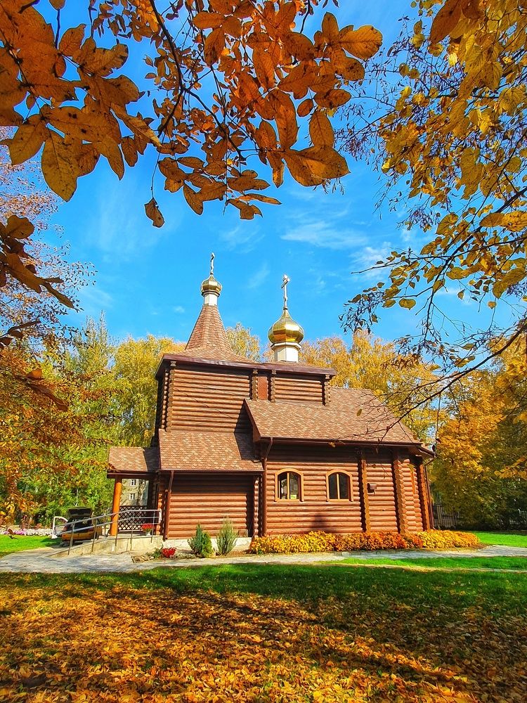 Храм святого благоверного князя Александра Невского. Город Михайловск.