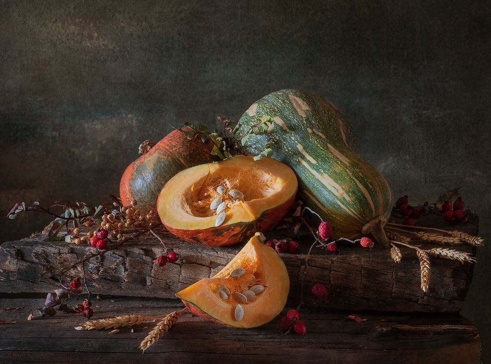 Тыквы в голландском стиле.