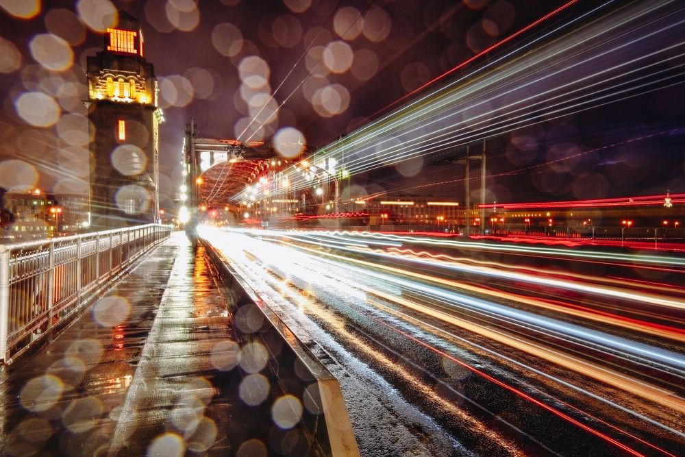 Огни ночного города