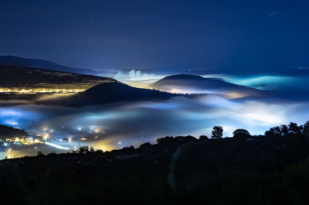 Туманное одеяло.