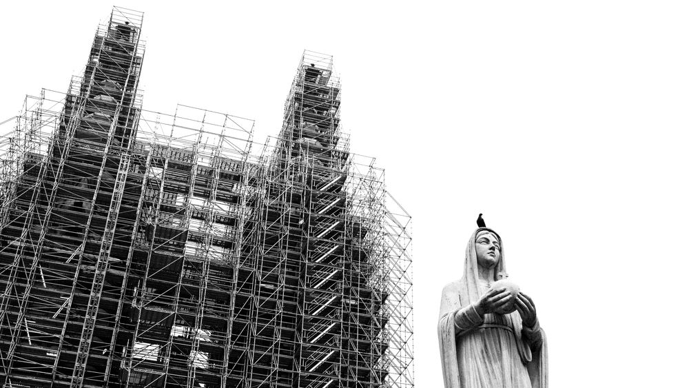The restoration of Saigon Notre Dame Cathedral