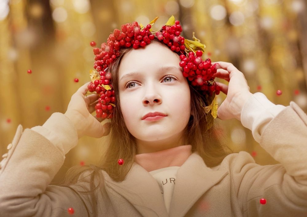 девочка-осень