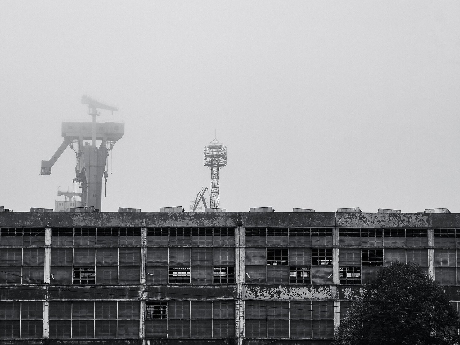 Fog, broken windows & robots