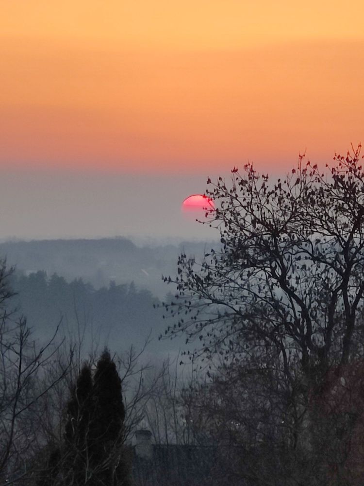 Закат 12 ноября...