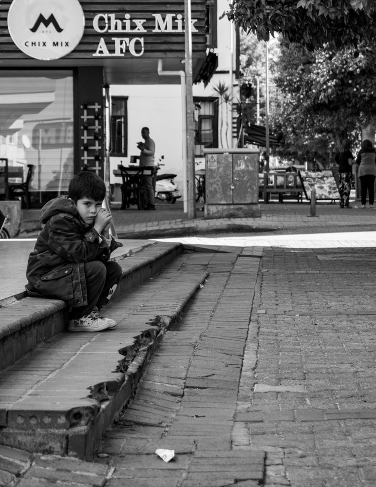 He's thinking about something