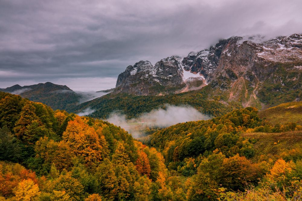 Начало золотой осени