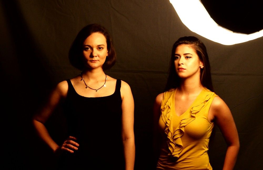 Two beautiful models