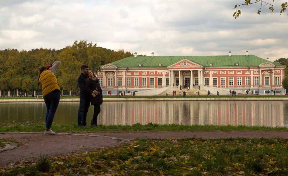 В Кусковском парке