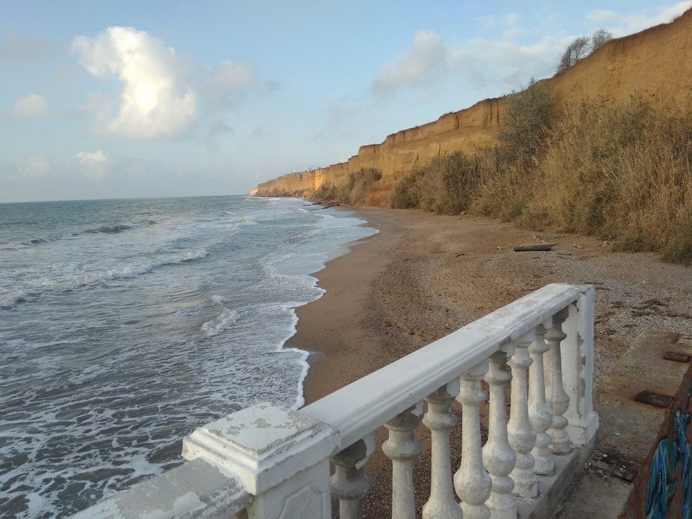 Когда на пляже пусто...