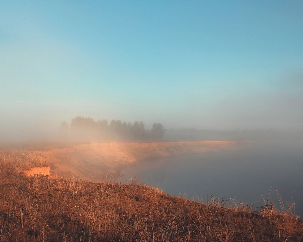 Туман на реке Ветлуге