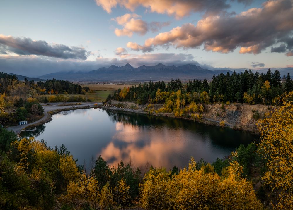 Autumn under the High Tatras