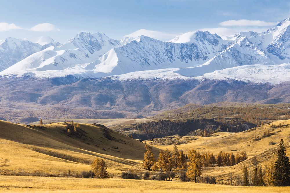Курайская степь осенью.