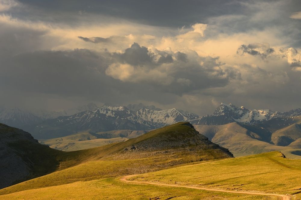 Утро в горах