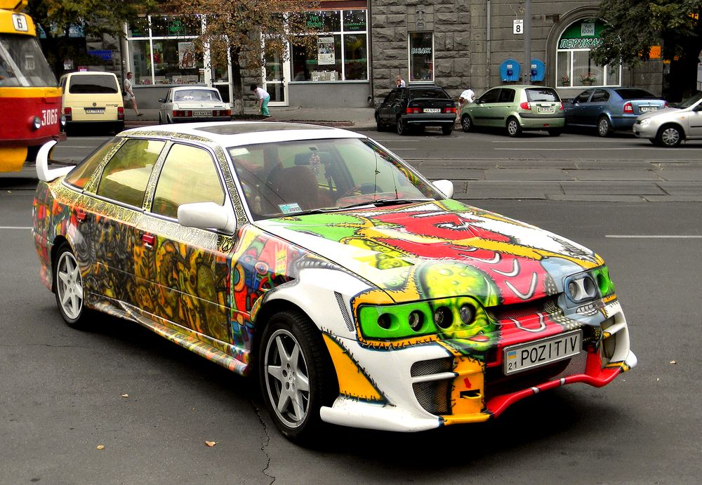 Расписное авто