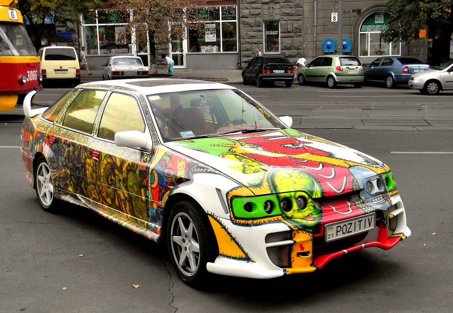 Расписное авто
