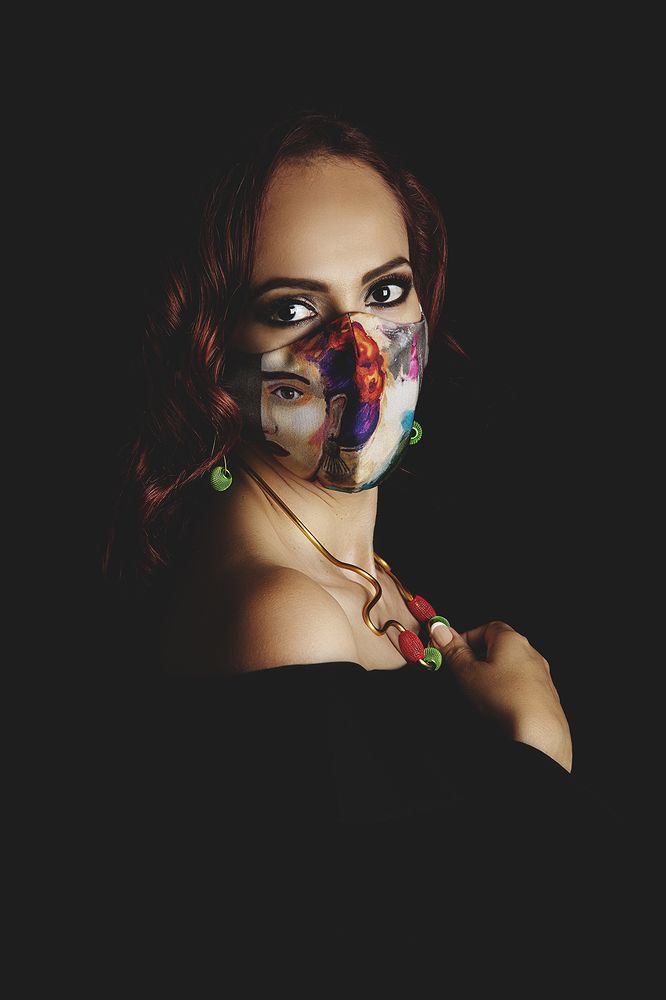 Self-portrait in time of pandemic