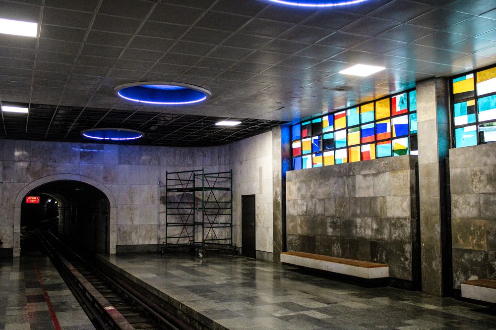 Aesthetic subway station