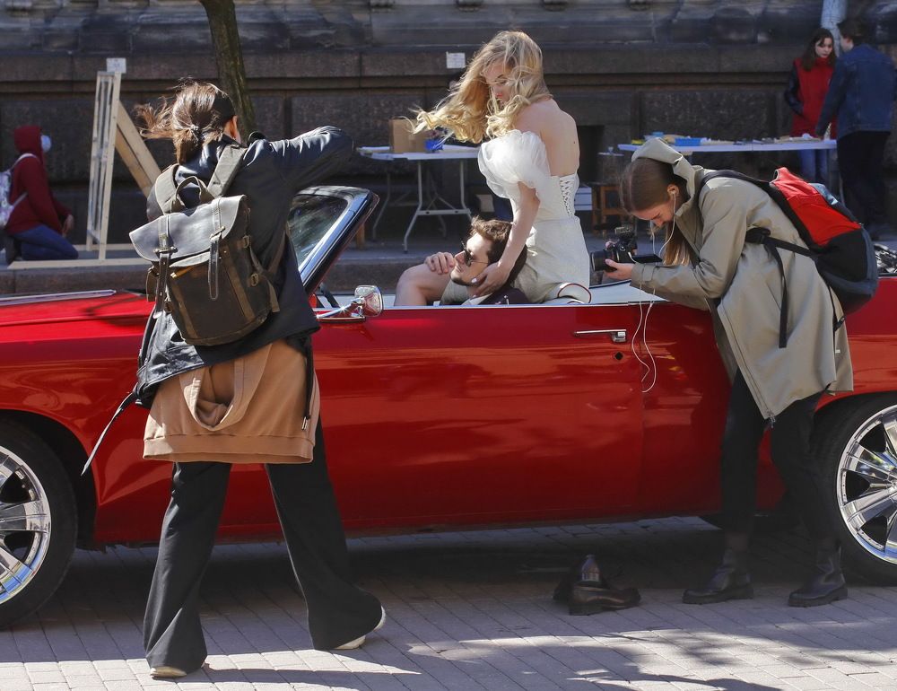 Работа фотографов