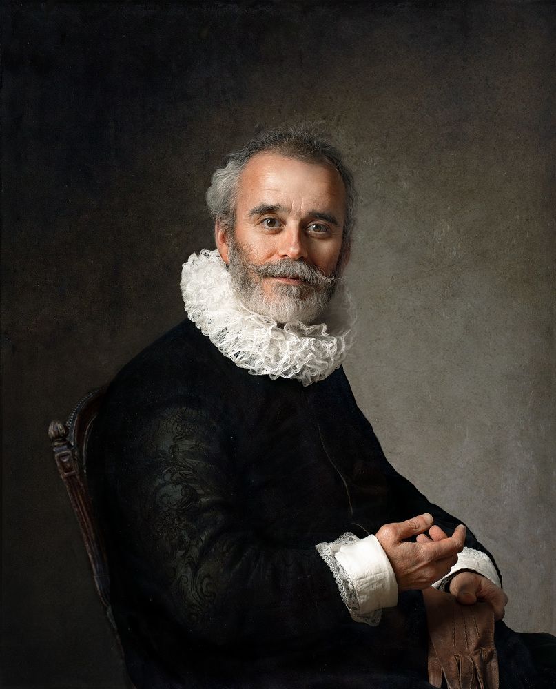 Rembrandt: Portrait of a man