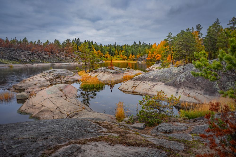 Осень на Ладожских шхерах