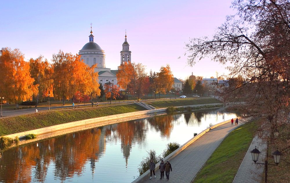 Городские краски осени