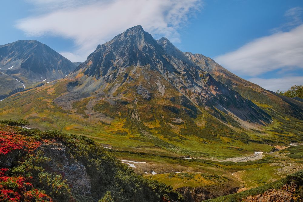 Осенние краски вулкана Вачкажец
