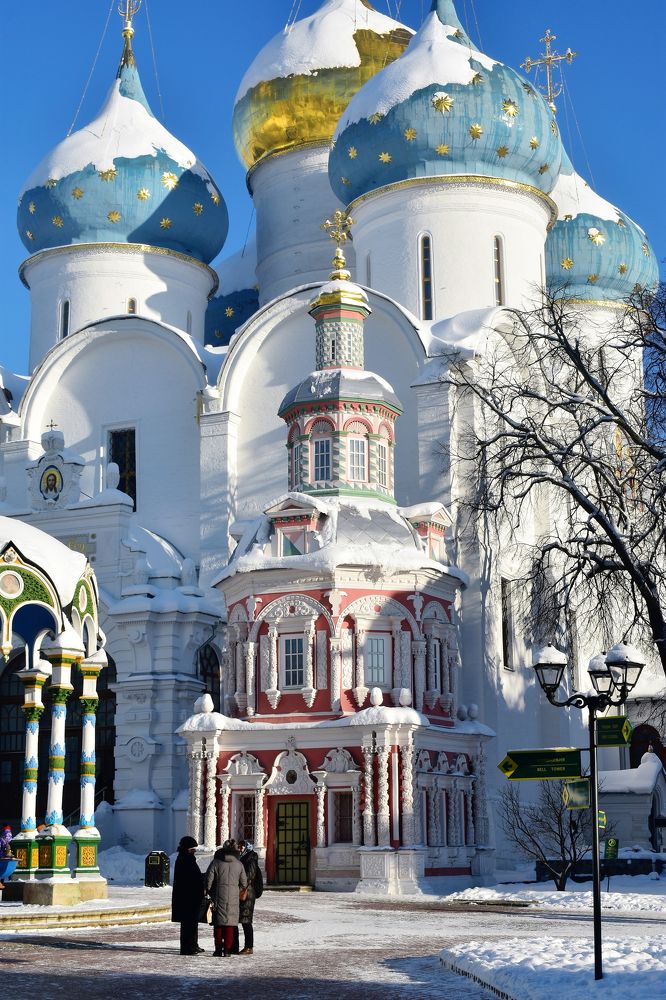 Зима. Троице-Сергиева Лавра.