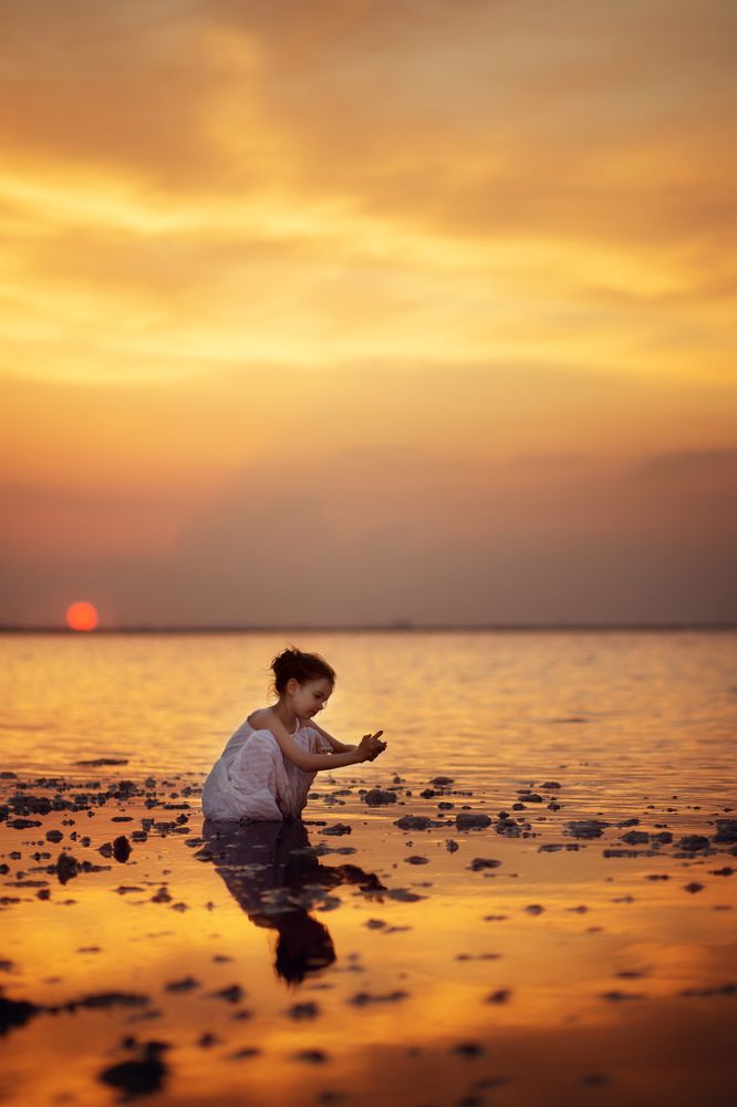 Купаясь в закате